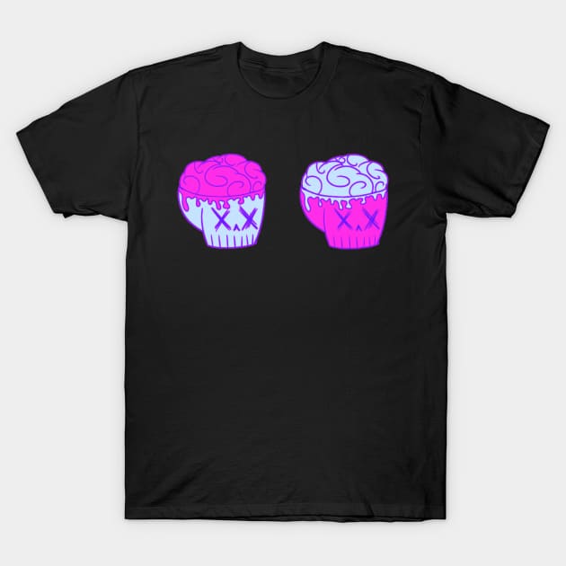 Neon Skulls T-Shirt by Sleepy Buni